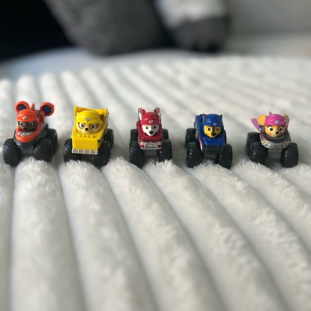 Paw Patrol Colorful Mini Vehicle Set